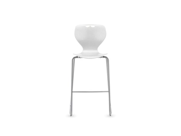 4D front Stool white