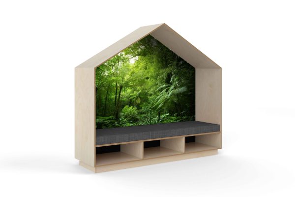 Adult Book Nook_NZ Forest Solid sides