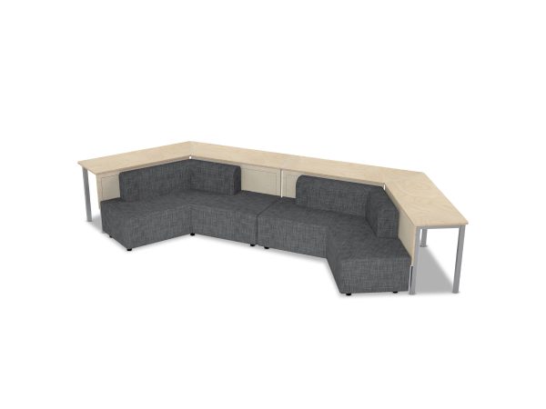 Chillax Campfire collab seating Package Birch grey