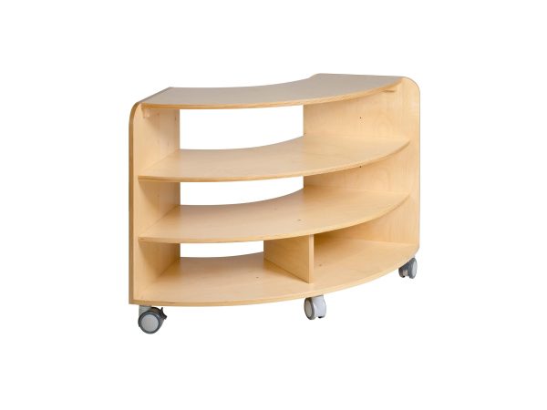 Curved Shelf Triple