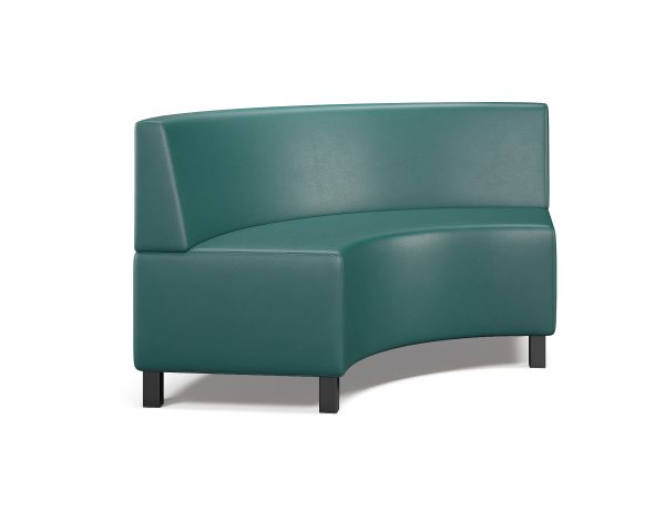 Modular Seating Schools LSG 90 Curved Charisma Teal