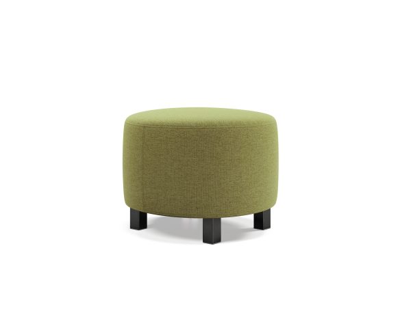 Round School Chillax Ottoman Grass