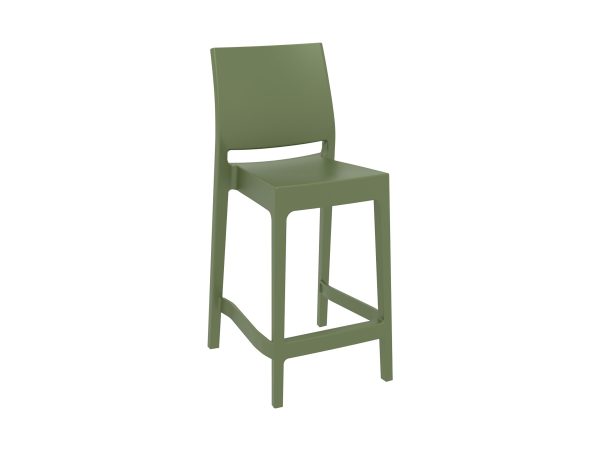 Ox High Stool - Olive Green