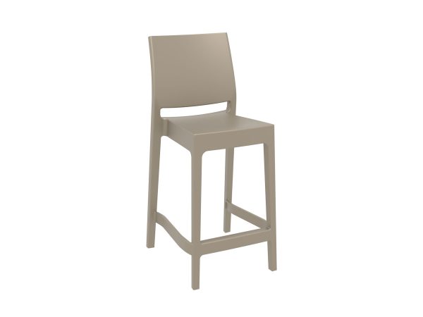 Ox High Stool - Taupe