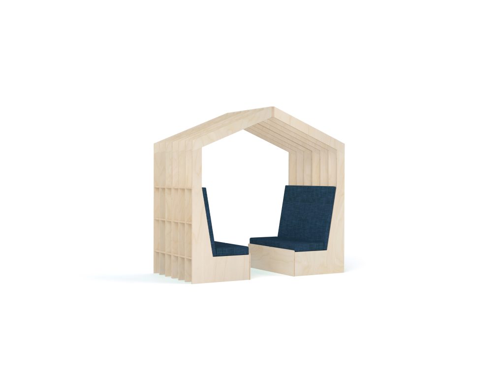 StudiNest Collab Seating birch 2T