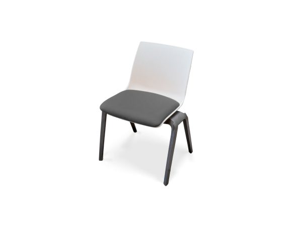 School linkable Classroom Study Chair Charcoal