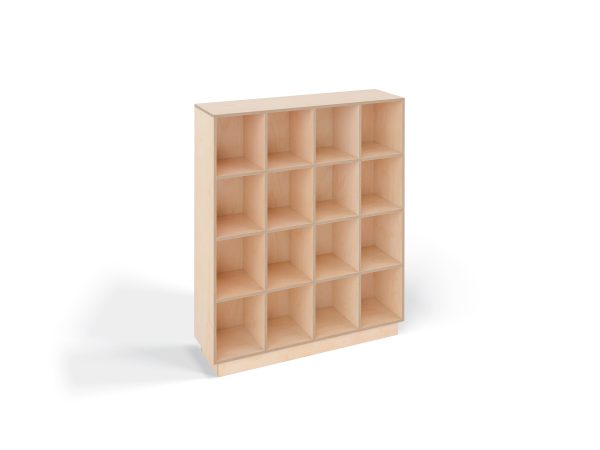 16 space cubby