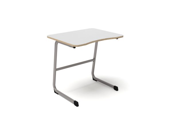 Single Student Desk white HPL