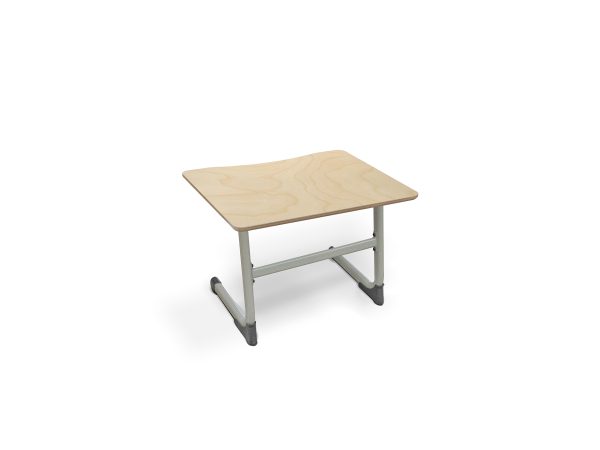 Single Student School Desk 560mm Birch Birch