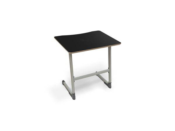 Single Student School Desk 740mm Birch HPL