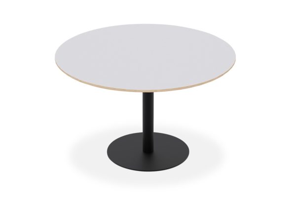 School Table 1200 white pedestal