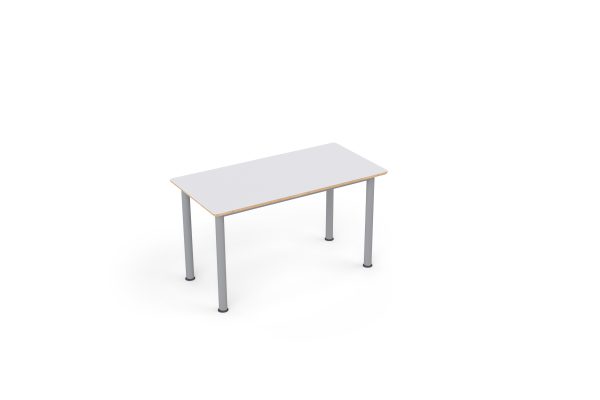 Table Frame_ Rectangle Table 1200 x 600 White