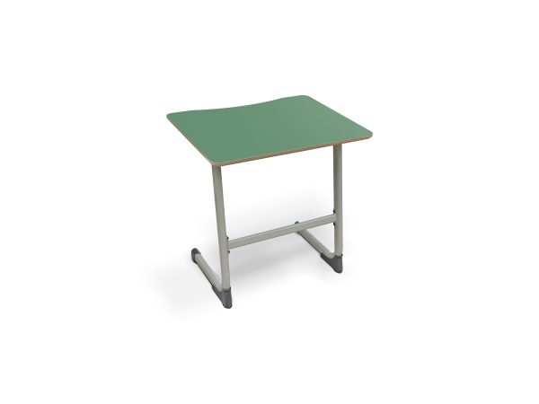 Single Student School Desk 740mm Birch