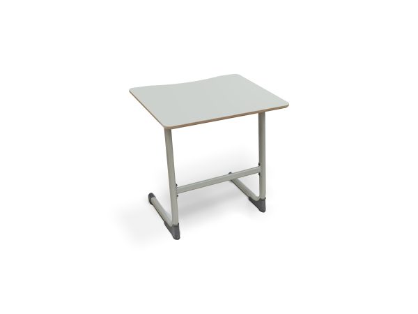 Single Student School Desk 740mm Birch