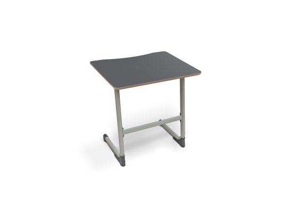 Single Student School Desk 740mm Birch