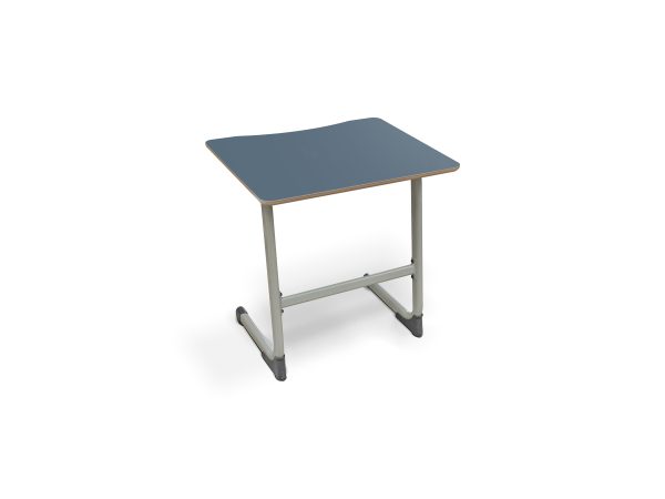 Single Student School Desk 740mm Birch