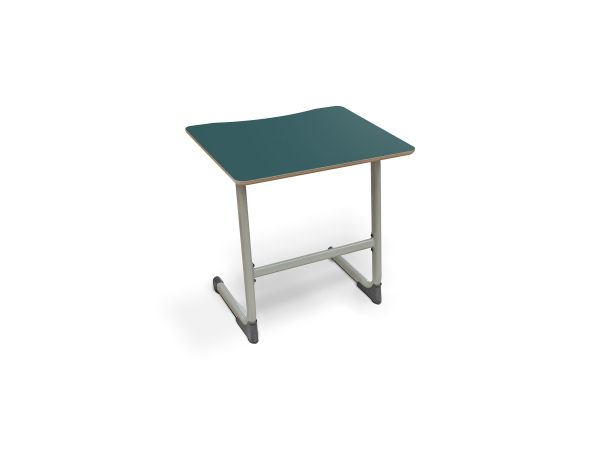 Single Student School Desk 740mm Birch