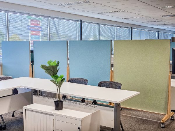 North West Creative college mahi chair and acoustic dividers