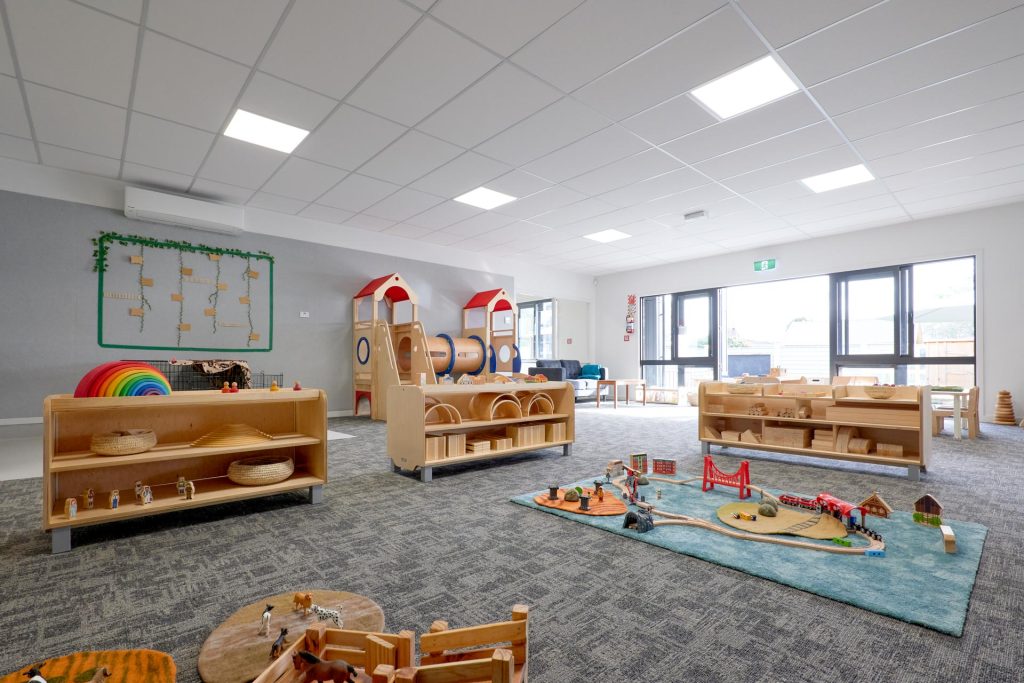 Junior Junction Kumeu natural ECE furniture project by LSG