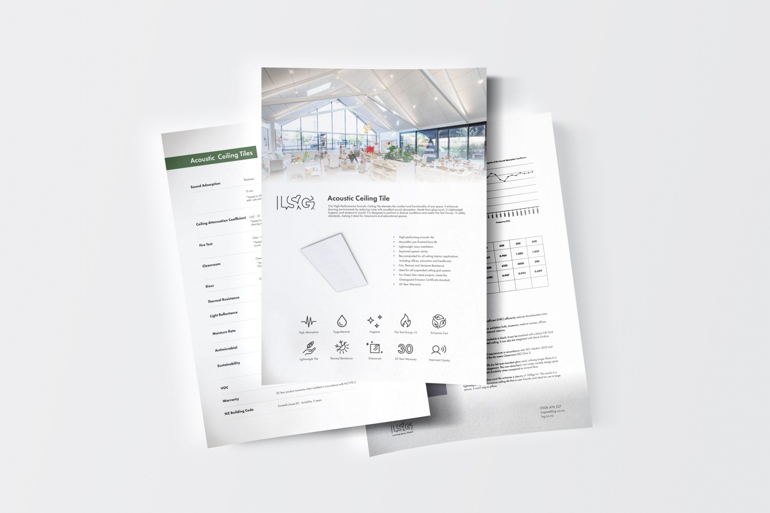 Acoustic Ceiling Tile Specifications - Learning Spaces Global