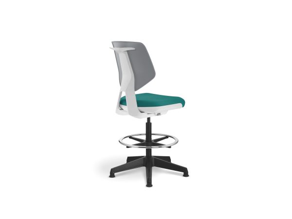 Ako High School Swivel Chair teal