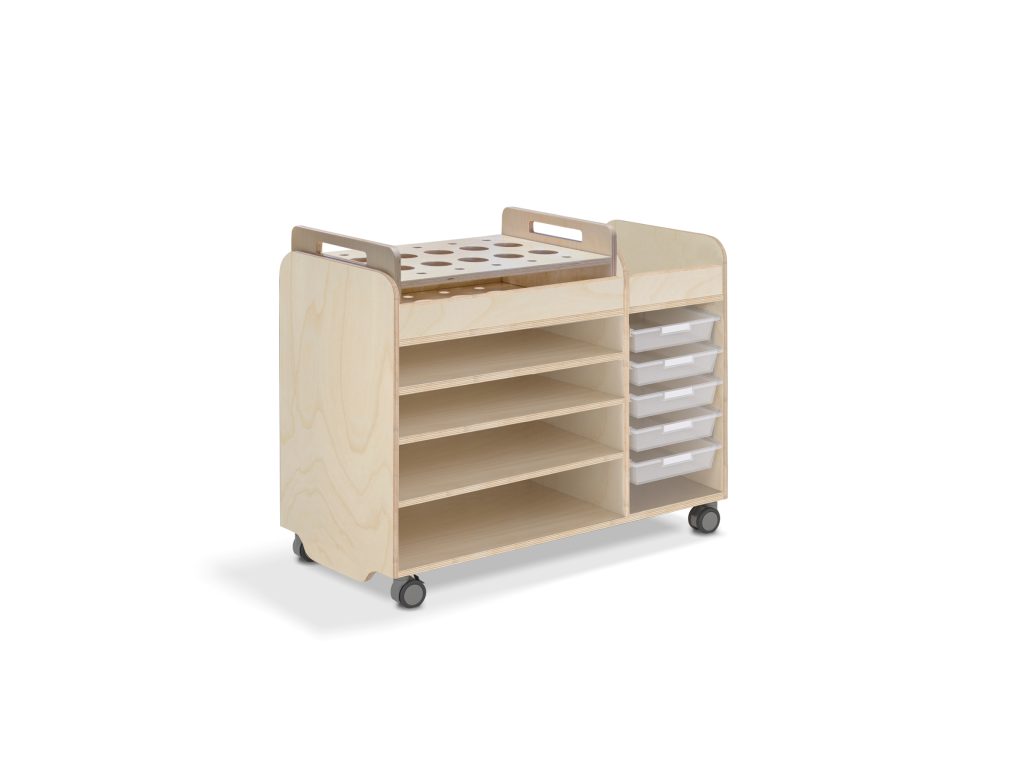 Birch plywood Arts and crafts Trolley station