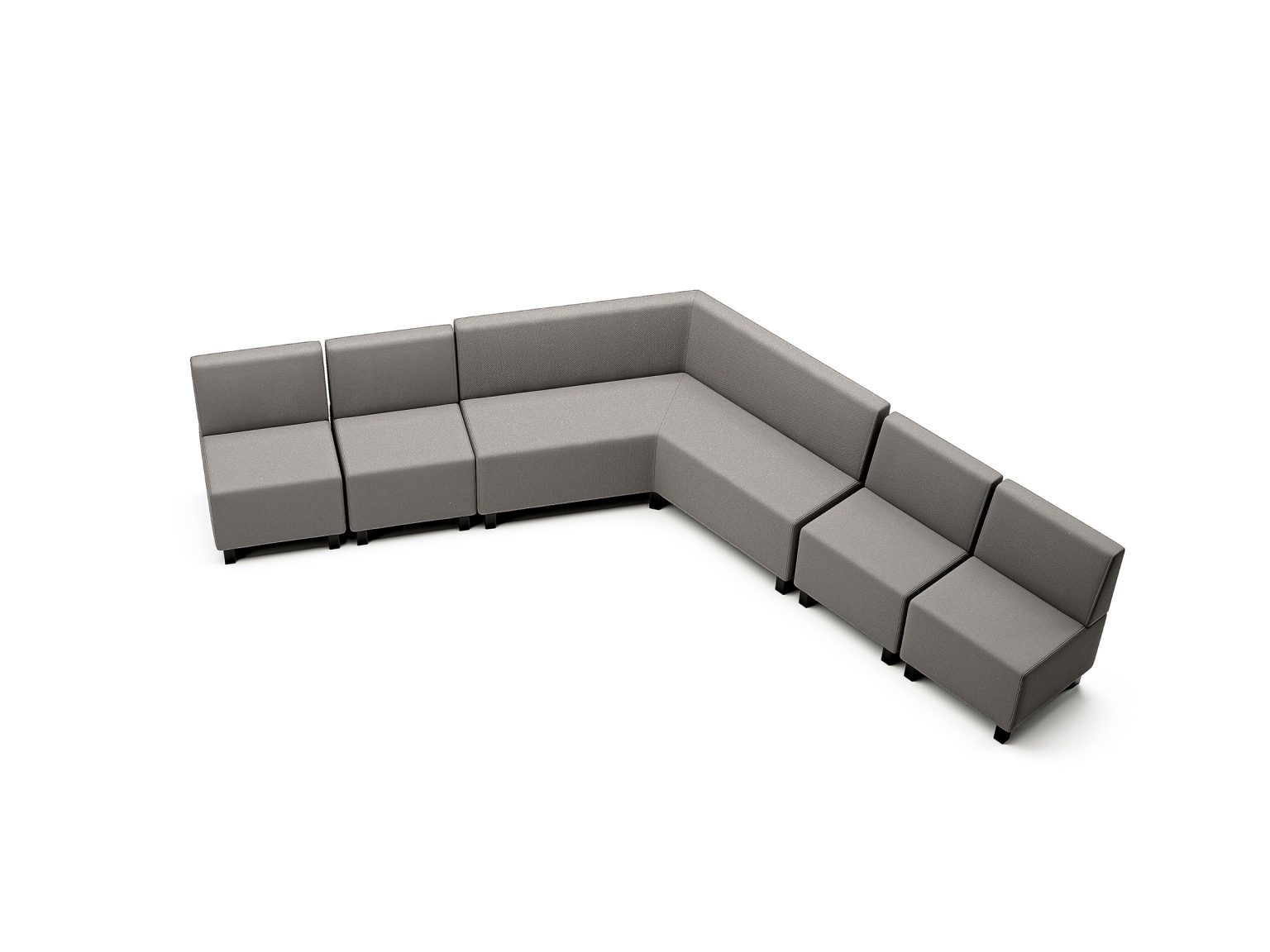 Chillax 120 degree sofa for learning spaces
