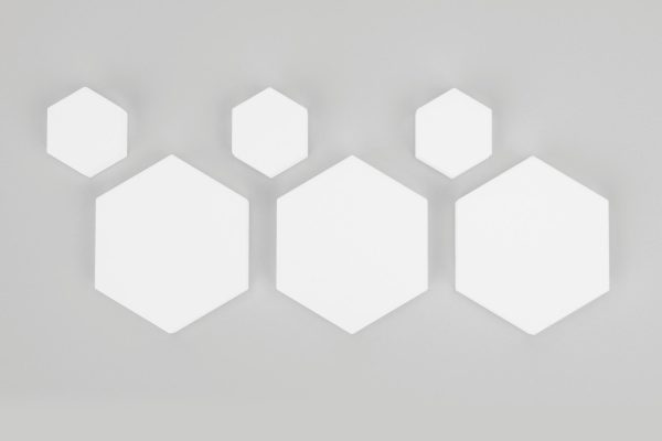 Sound Absorbing Acoustic Ceiling or Wall Panel - Single Hexagon - Image 3