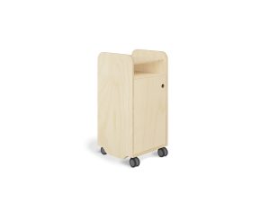 Birch plywood school sign-in station