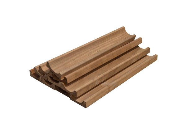 Wooden Ball Run 500mm - 10pc