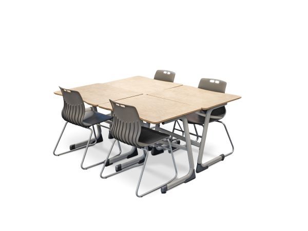 Birch Student school desk setup