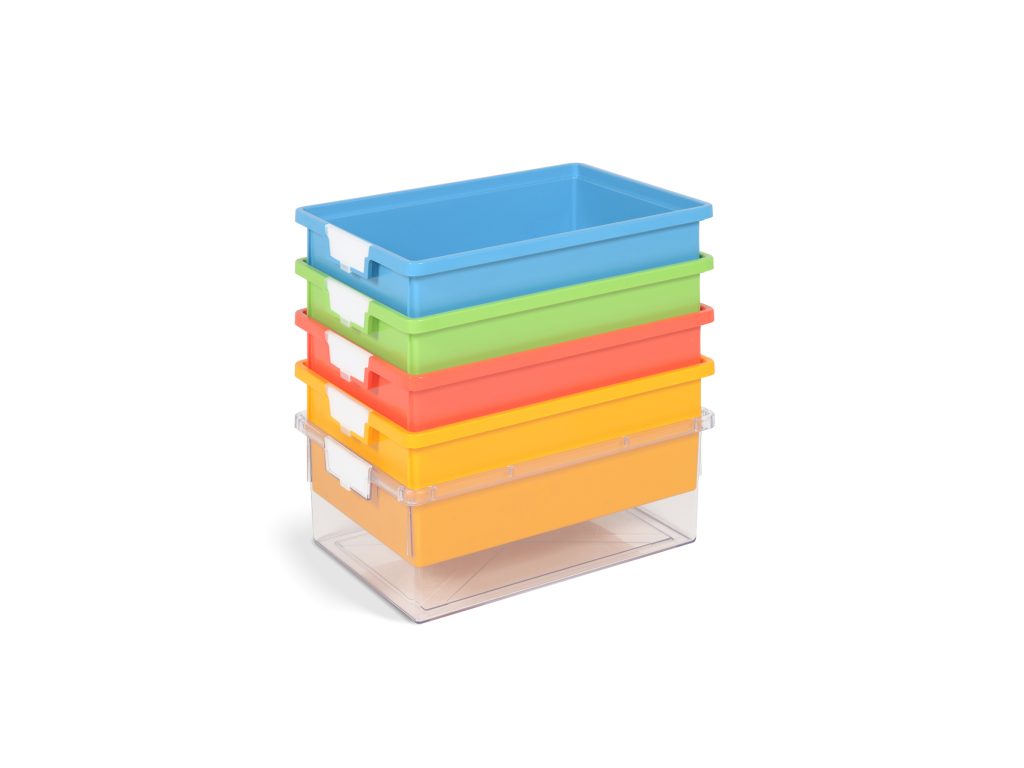 Totex Tray clear double depth storage