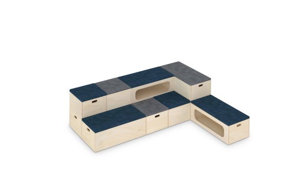 Bleacher Collaborative Seating - 8 piece set - Image 3