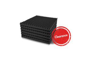 Acoustic Foam Panel - Eggshell 500 x 500mm
