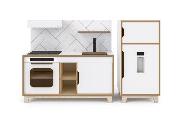 Plato High Back Kitchen and Fridge Freezer - Image 3