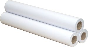 Replacement paper roll for easel