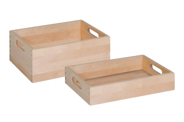 Wooden Tote Tray