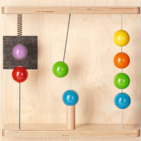 Magnet Spring Balls - Sensory Learning Wall Panel