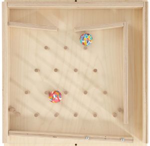 Rubber Ball Stairs - Sensory Learning Wall Panel