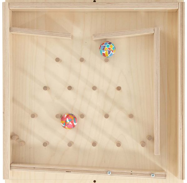 Rubber Ball Stairs - Sensory Learning Wall Panel