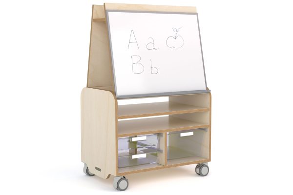 Teachers Station With Magnetic Whiteboard