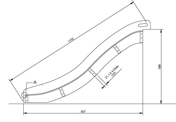 Outdorable Slide for 600mm Climber - Image 4