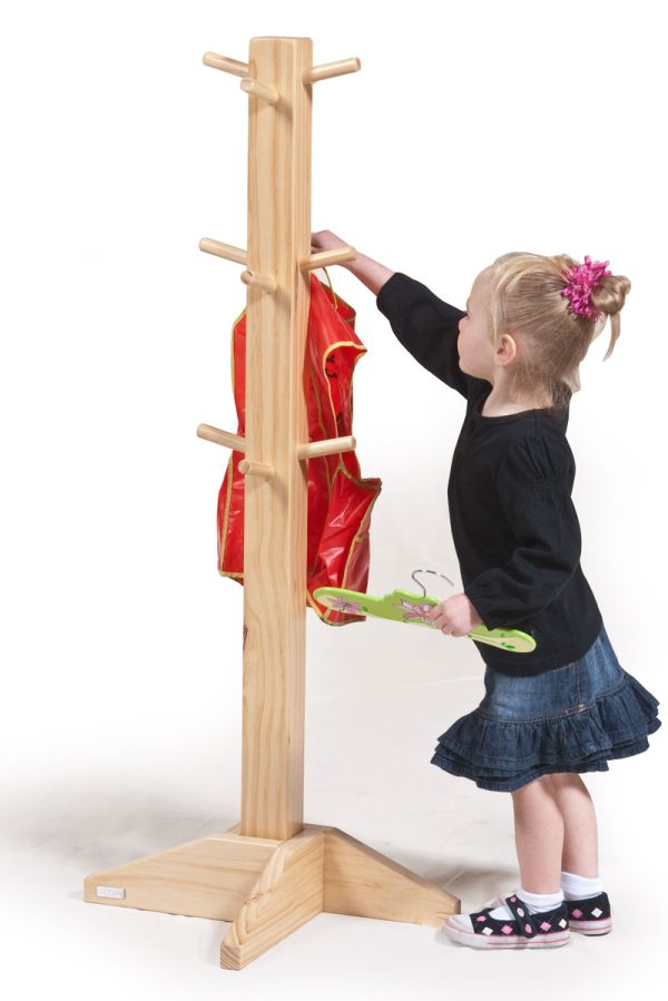 Wooden Apron and Clothes Stand - Image 2