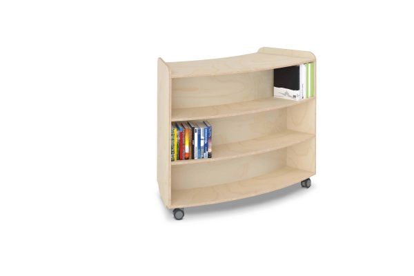 Library Curved Shelving Unit