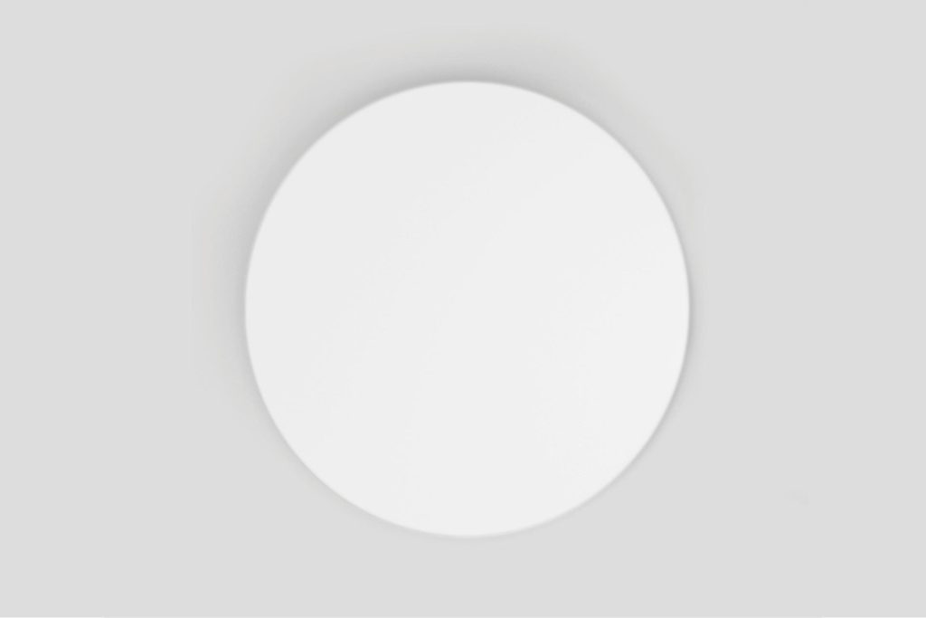 Sound Absorbing Acoustic Ceiling or Wall Panel - Single Circle