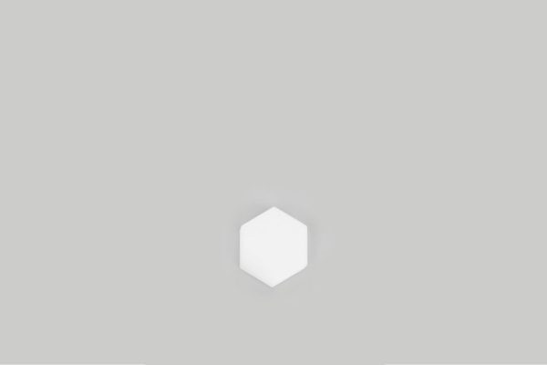Sound Absorbing Acoustic Ceiling or Wall Panel - Single Hexagon - Image 2