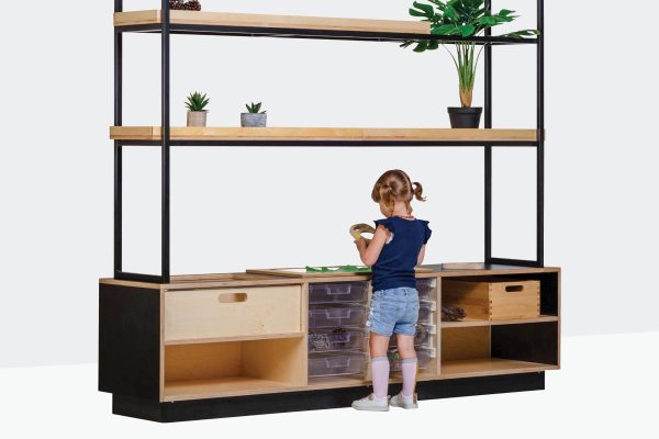 Science Hub with Open Shelving
