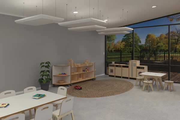 Sound Absorbing Acoustic Ceiling or Wall Panel - Single Rectangle - Image 2