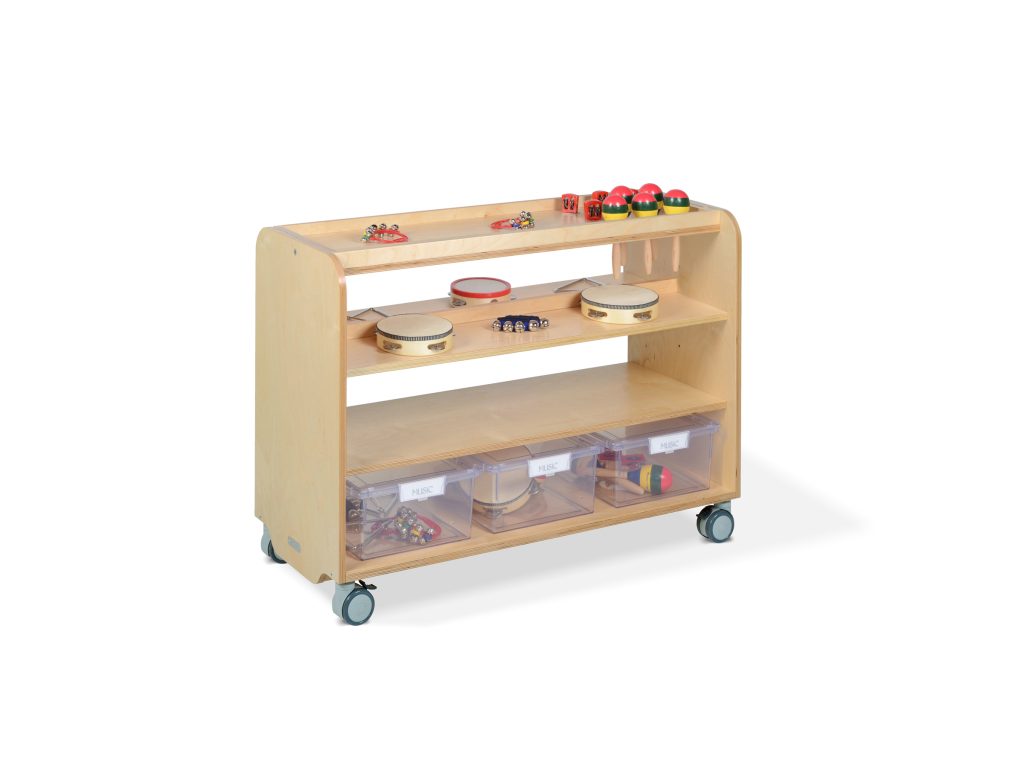 Music play storage Station birch