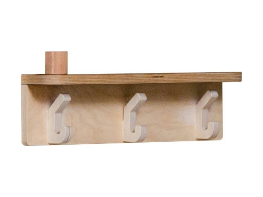 Peggo® Pegboard Coat Hooks Shelf